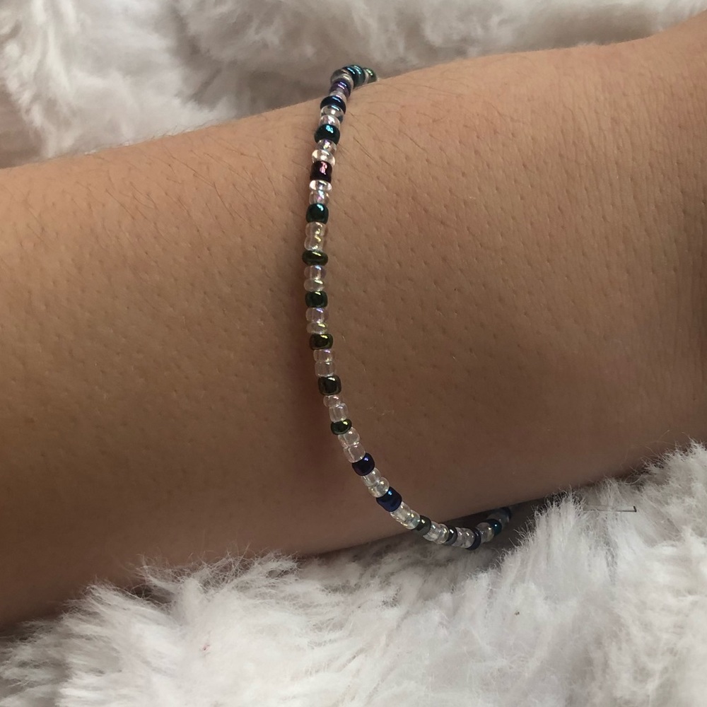 cute beach bracelet metallic